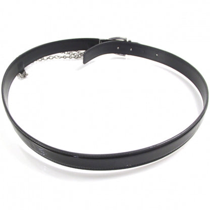 Gucci Patent Chain Belt Black 36 2 of 4
