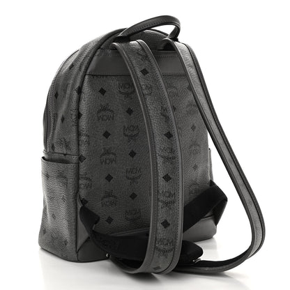 MCM Visetos Small Stark Backpack Phantom Grey 3 of 10
