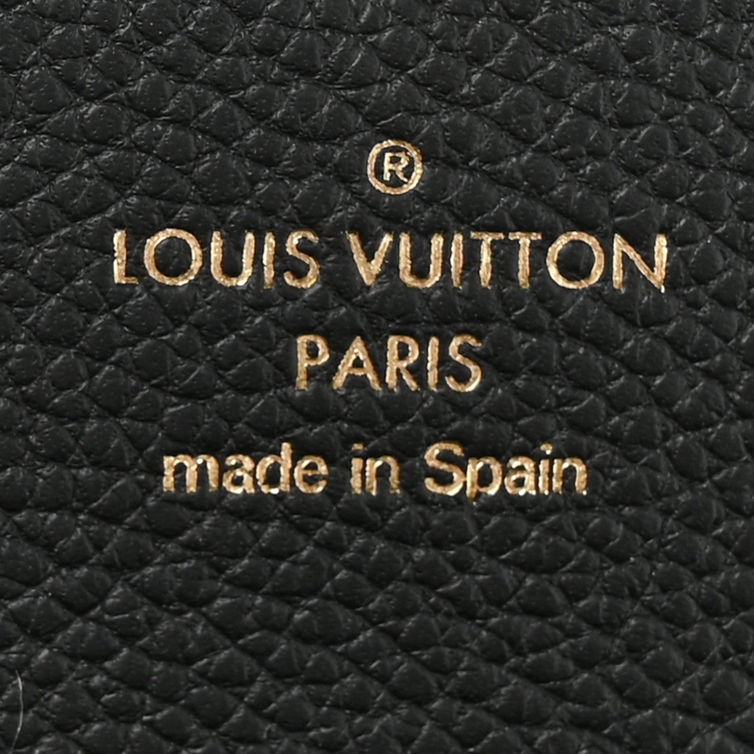 Louis Vuitton Monogram Empreinte Giant Sarah Wallet Black Beige 6 of 7