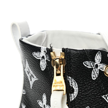 Louis Vuitton Catogram Stellar Sneaker Boots 40 Black 8 of 9