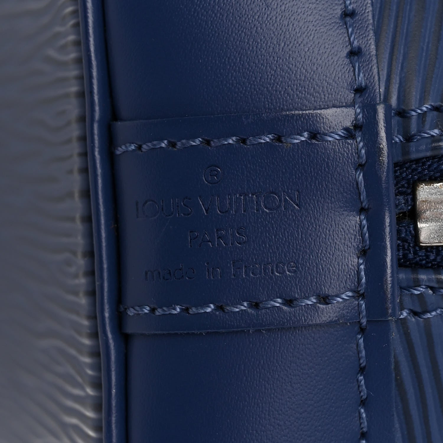 Louis Vuitton Epi Alma PM Saphir 6 of 9