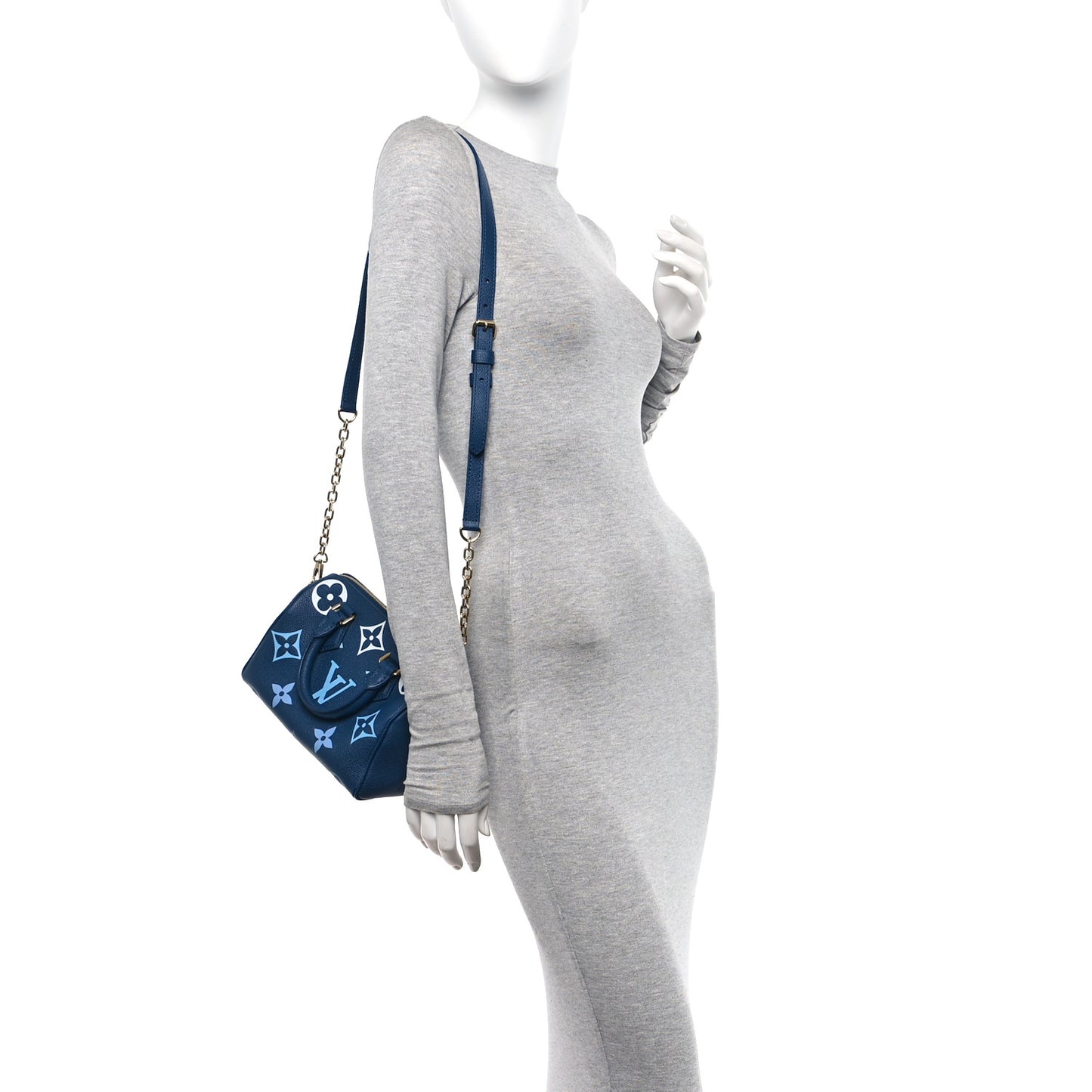 Empreinte Monogram Giant Speedy Bandouliere 20 Degrade Blue