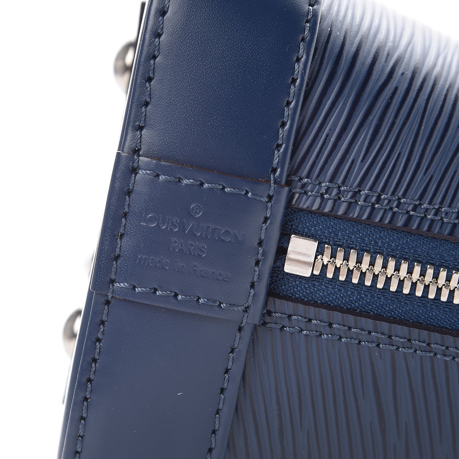 Louis Vuitton Epi Alma BB Indigo 6 of 10