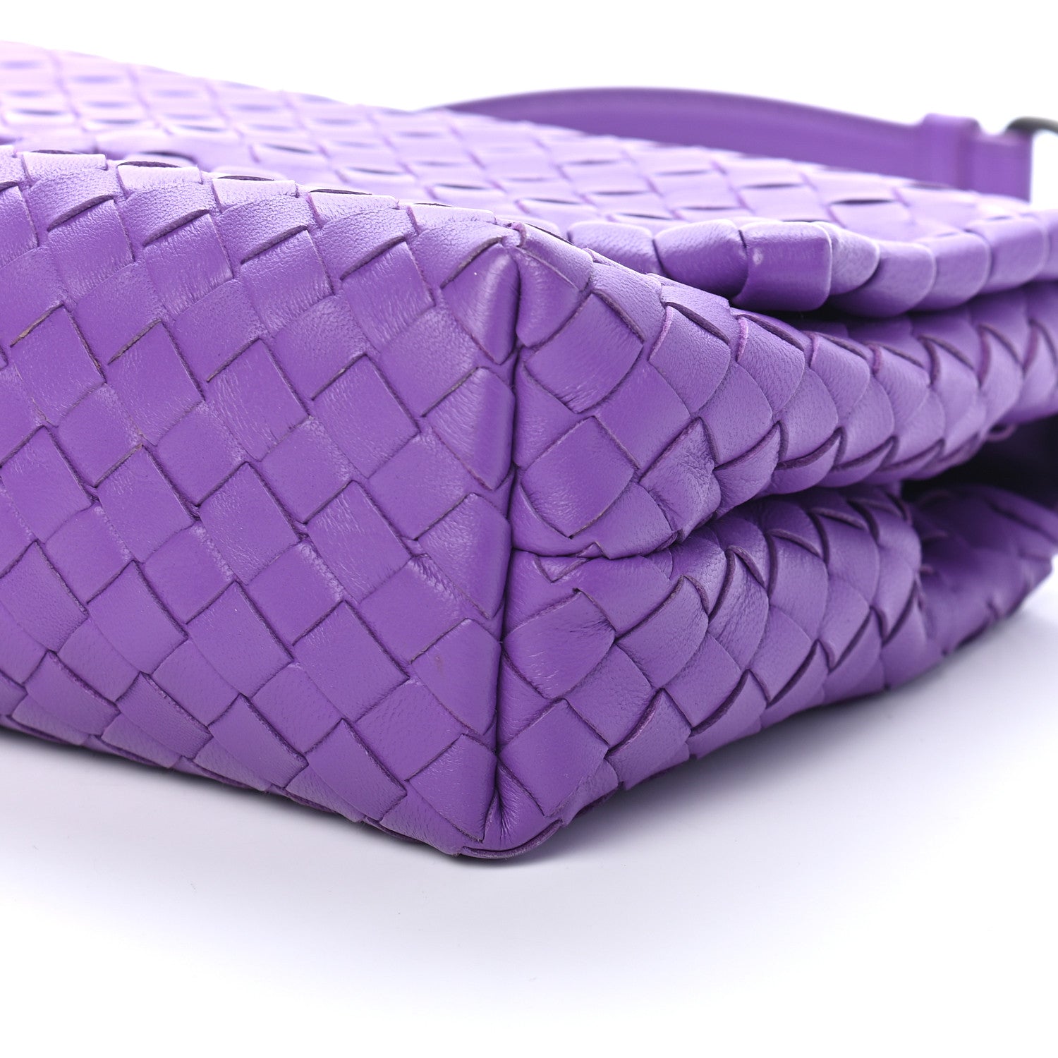 Bottega Veneta Nappa Intrecciato Baby Olimpia Shoulder Bag Byzantine 10 of 10