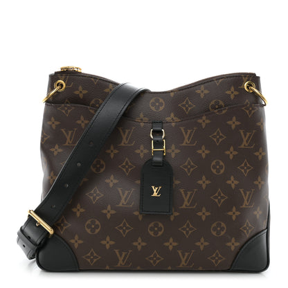 Louis Vuitton Monogram Odeon MM Black 1 of 9