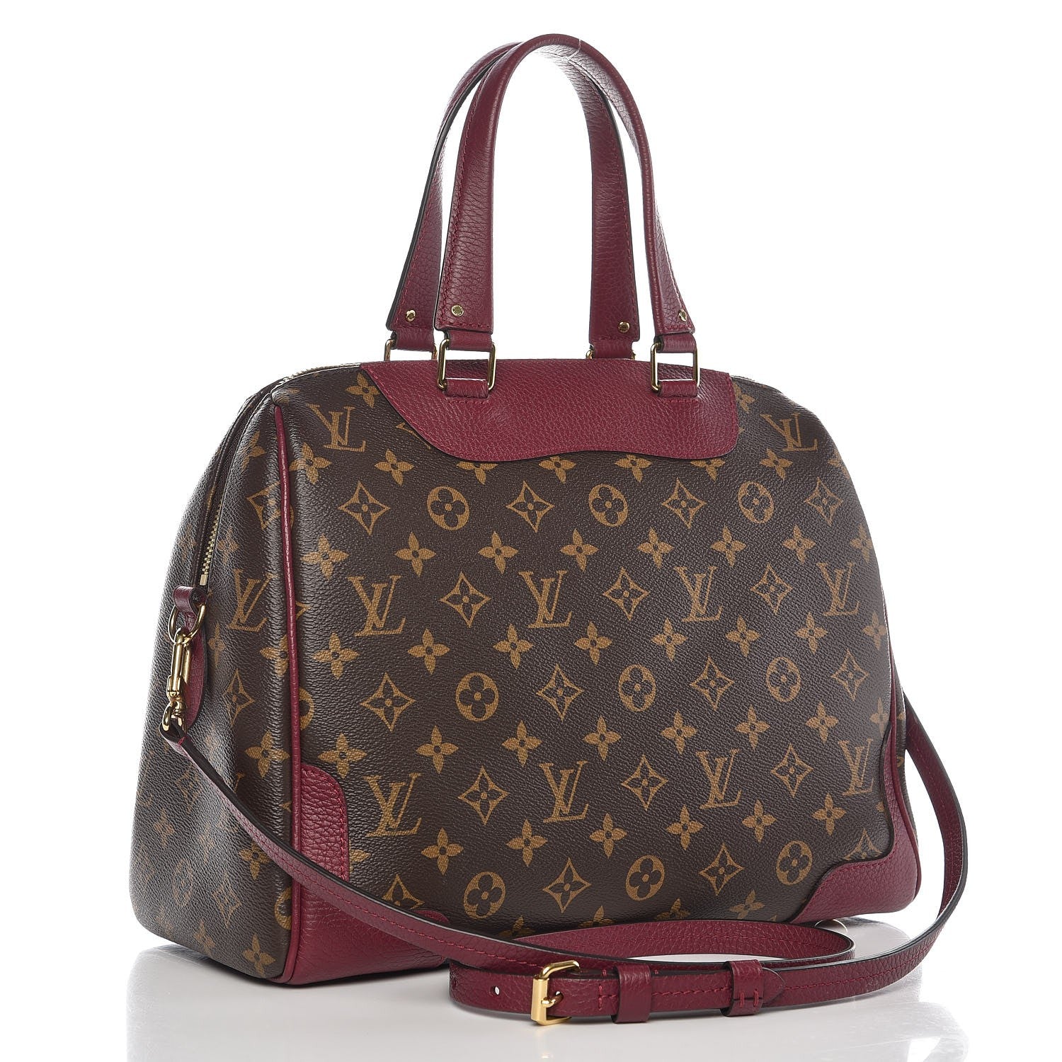 Louis Vuitton Monogram Retiro NM Raisin 3 of 12