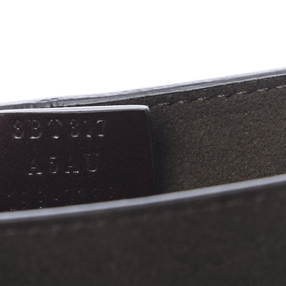 Fendi Vitello Vernice Mou Karligraphy Crossbody Bag Ebano 7 of 12