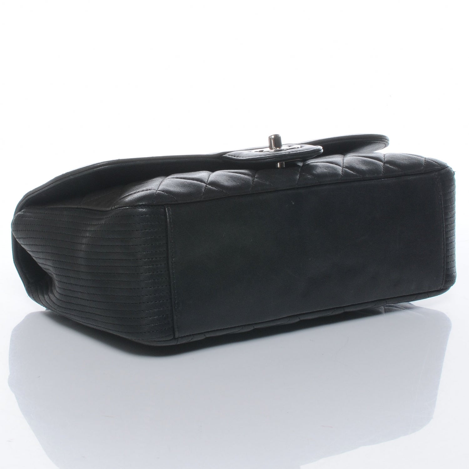 Chanel Lambskin Medium Coco Rider Flap Black 4 of 8