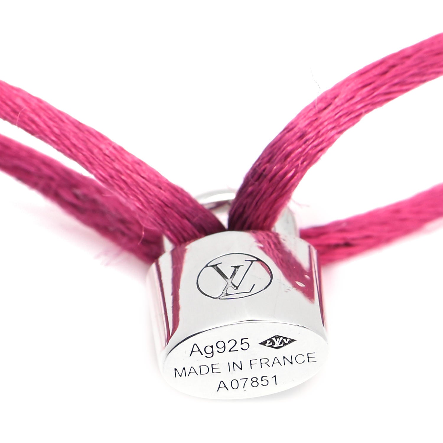Louis Vuitton X UNICEF Sterling Silver Lockit Bracelet Freesia 4 of 4