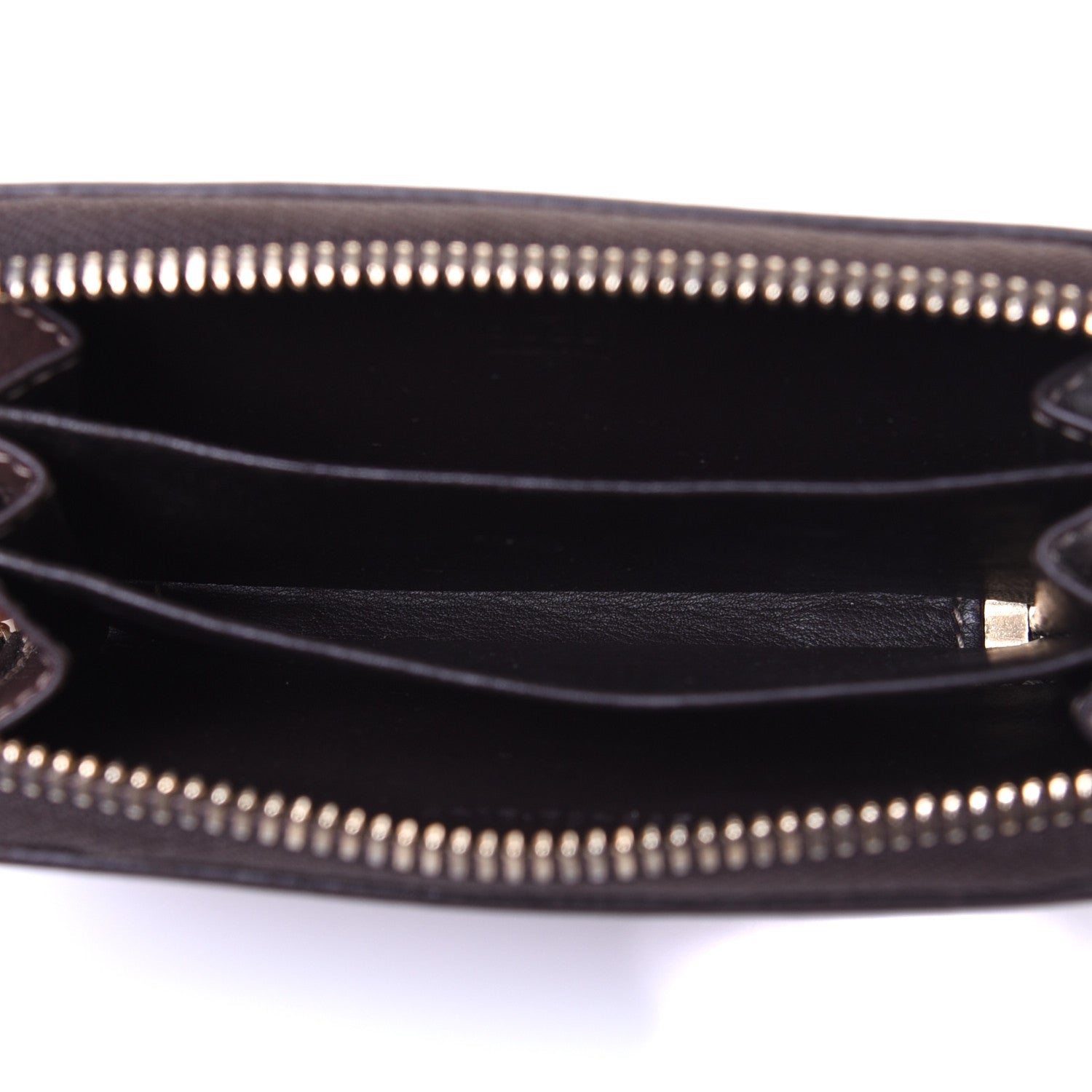 Gucci Monogram Zip Around Card Case Brown 5 of 10