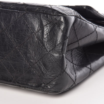 Chanel Aged Calfskin Quilted 2.55 Reissue 226 Flap Black 9 of 10