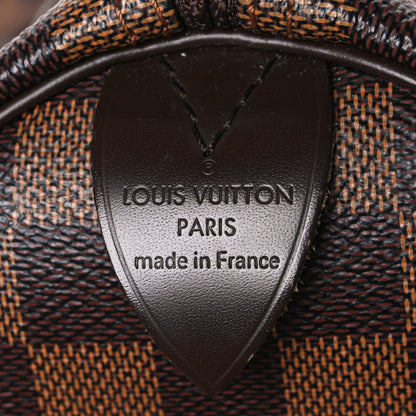 Louis Vuitton Damier Ebene Speedy 30 5 of 9