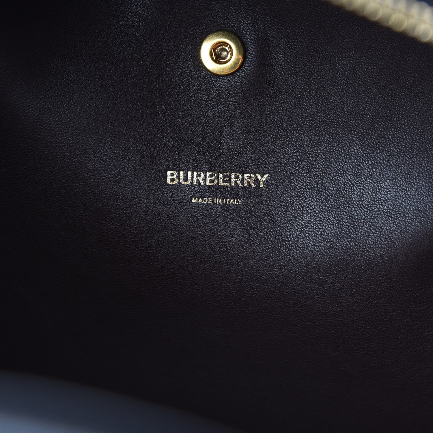 Burberry Smooth Calfskin Medium Cube Bowling Bag Dark Brown 6 of 14