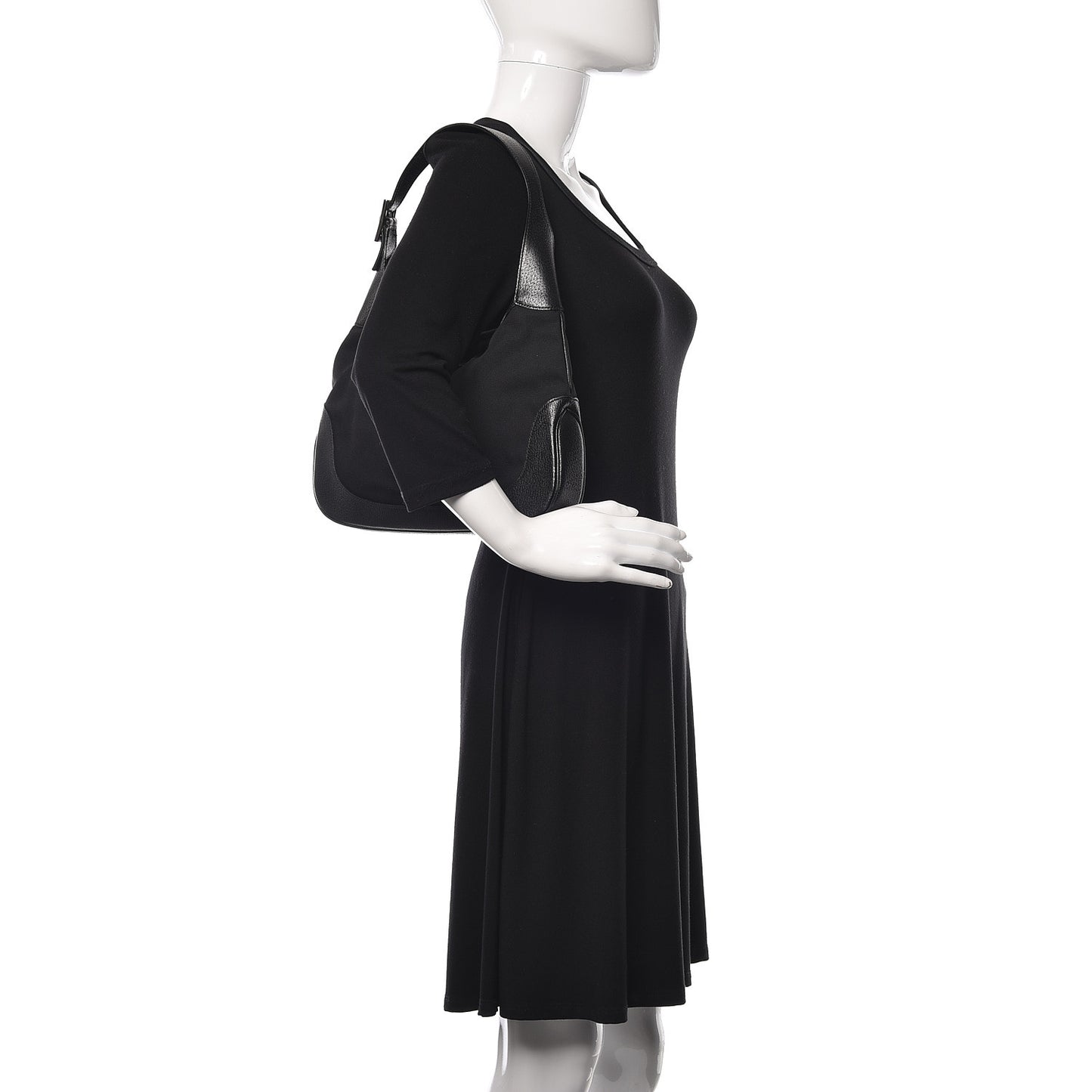 Small Jackie O Hobo Black