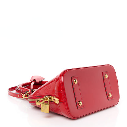 Louis Vuitton Vernis Alma BB Pomme D'Amour 4 of 12