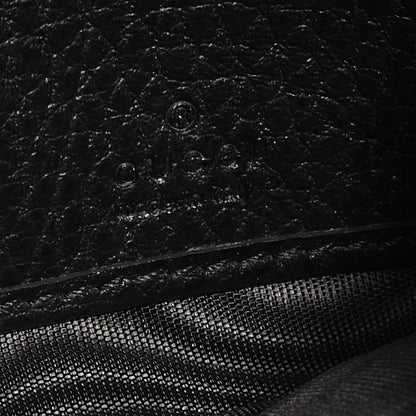 Gucci Dollar Calfskin Swing Continental Wallet Black 6 of 7