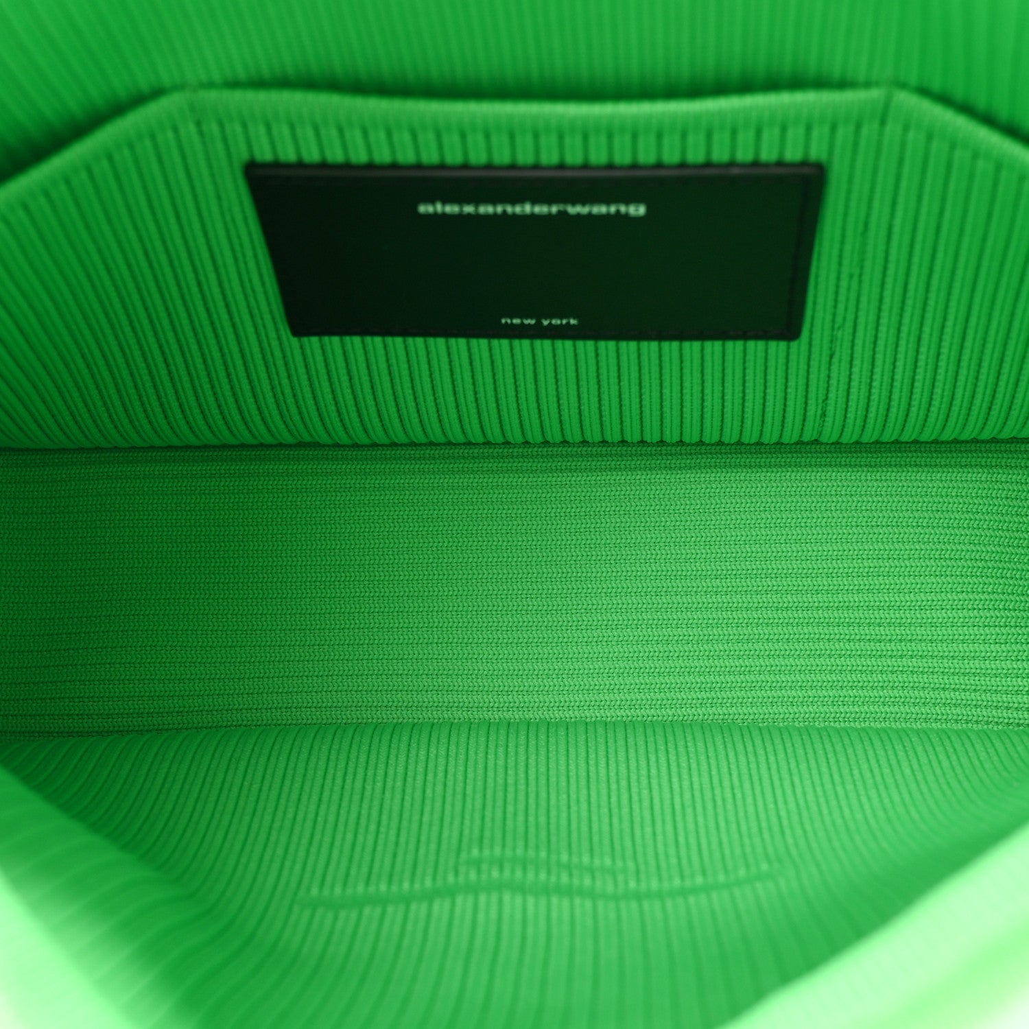 Alexander Wang Ribbed Knit Small Ryan Bag Iguana 5 of 10