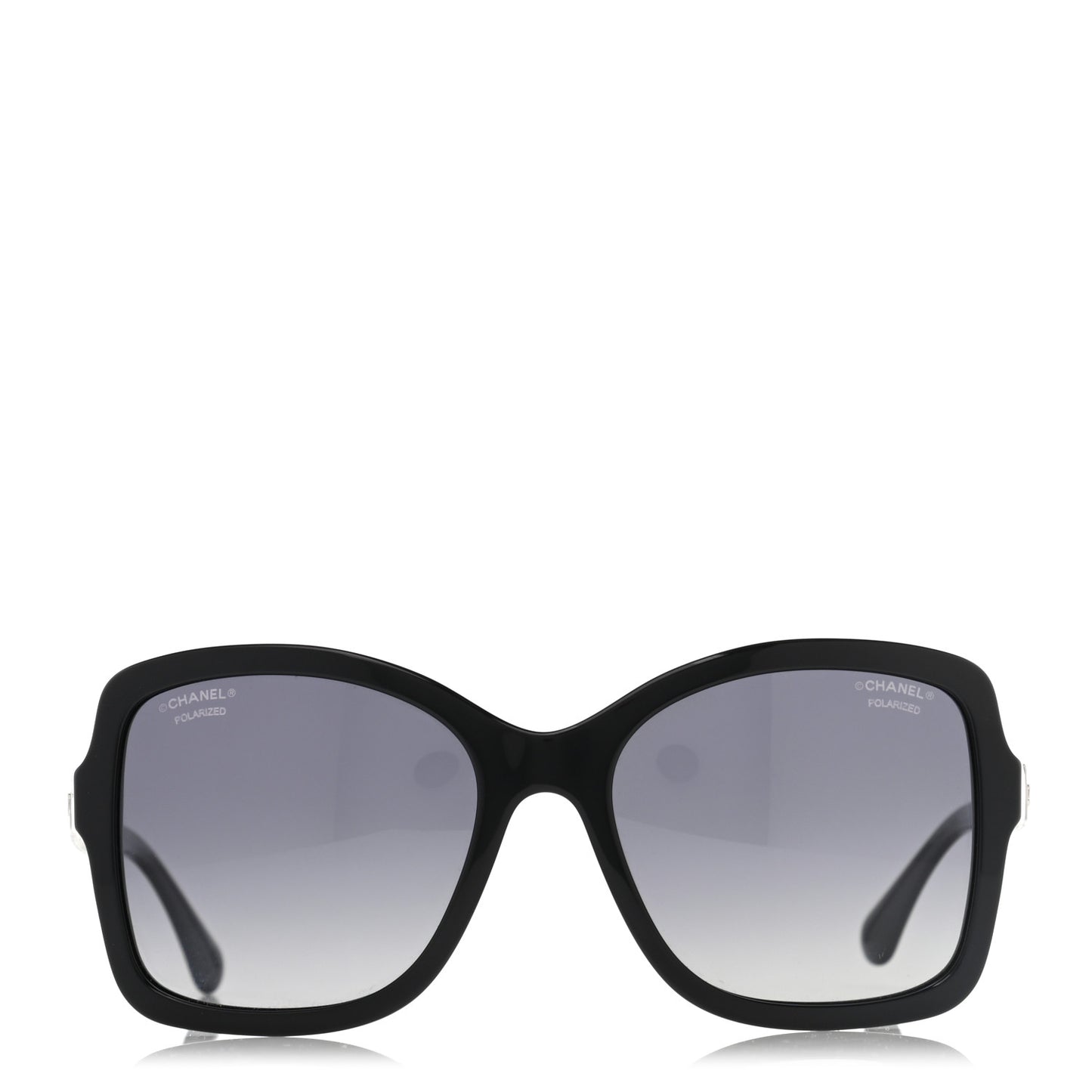 Square Winter Polarized Sunglasses 5383 Black