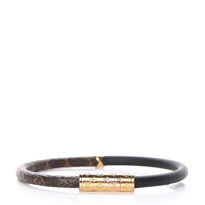 Louis Vuitton Monogram Daily Confidential Bracelet 17 Black 3 of 6