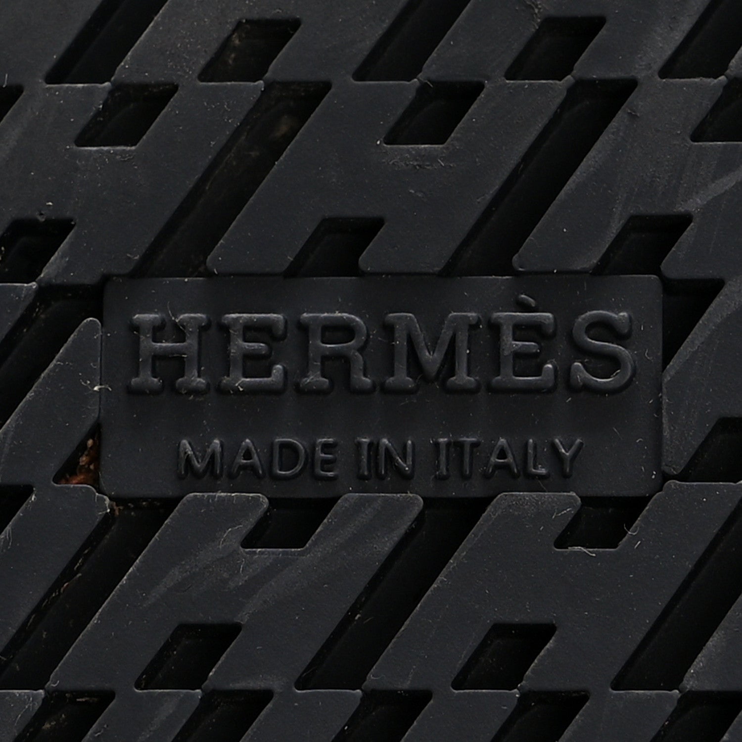 Hermes Calfskin Womens Chypre Sandals 36.5 Black 7 of 12