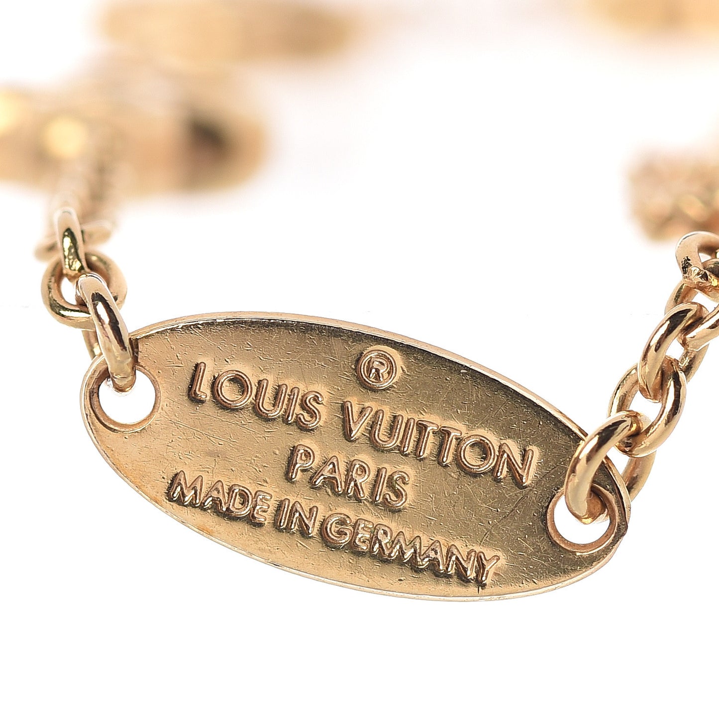 Brass Flower Full Bracelet Gold