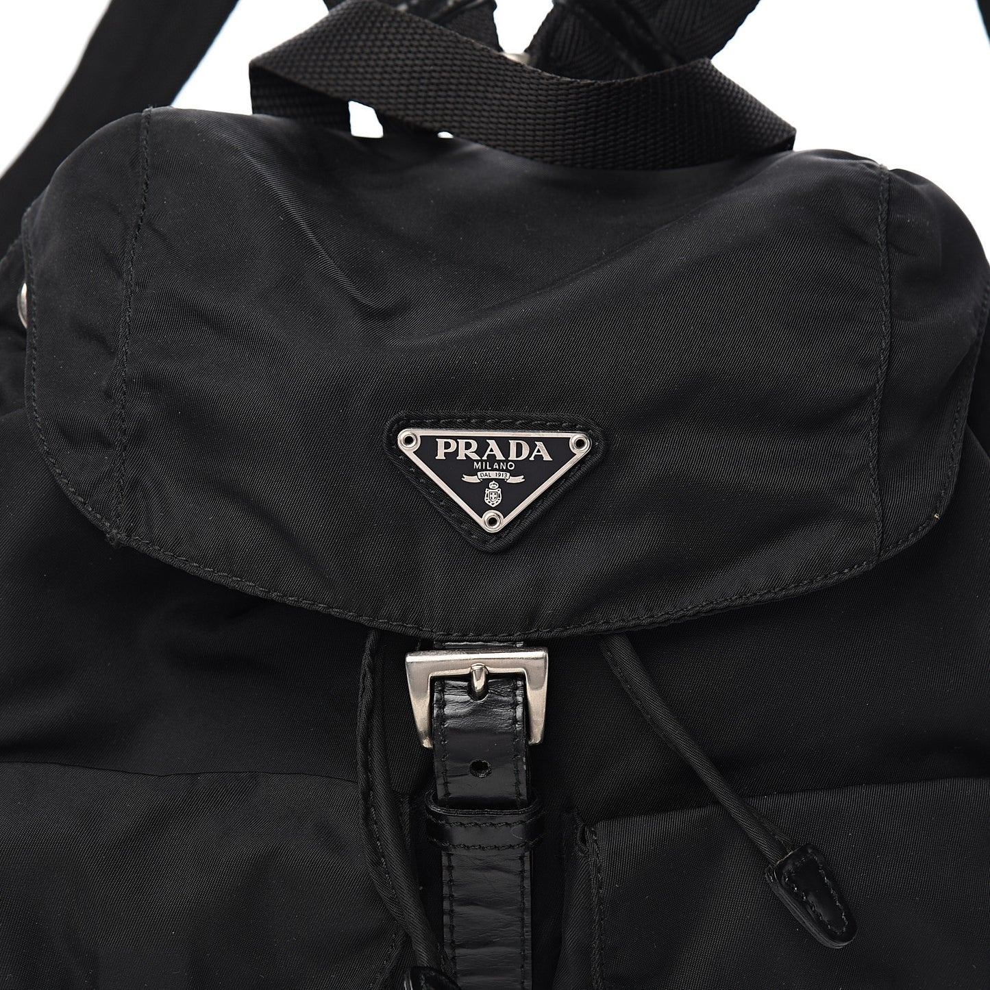 Tessuto Nylon Vela Small Backpack Black