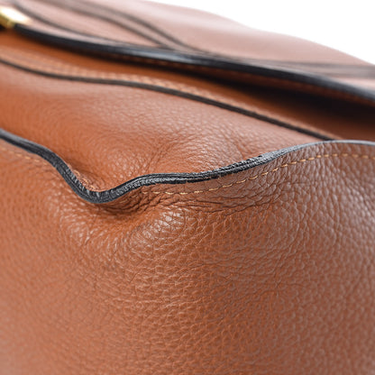 Chloe Calfskin Medium Marcie Satchel Tan 9 of 18