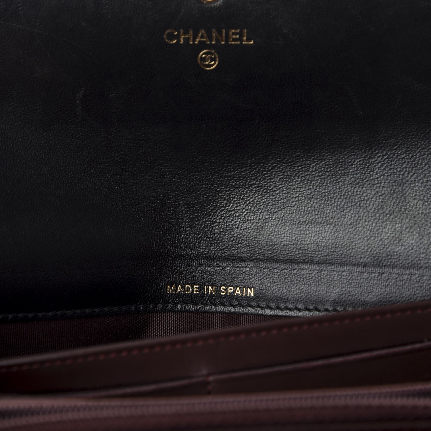Chanel Lambskin Quilted Trendy CC Large Gusset Flap Wallet Black 7 of 9