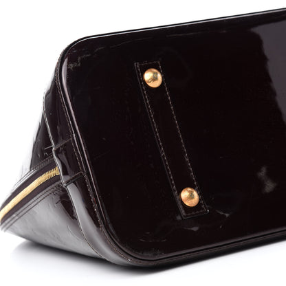 Louis Vuitton Vernis Alma GM Amarante 6 of 12
