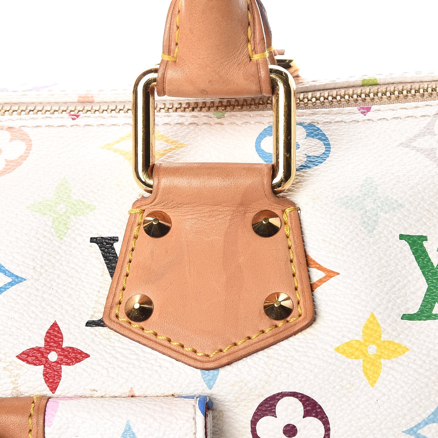 Monogram Multicolor Speedy 30 White