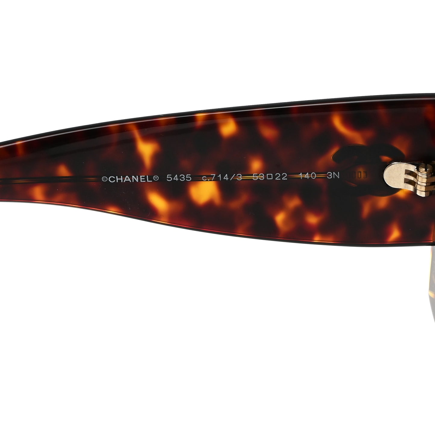 Acetate Rectangle Sunglasses 5435 Tortoise