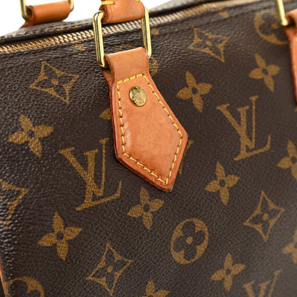 Louis Vuitton Monogram Speedy Bandouliere 25 12 of 20
