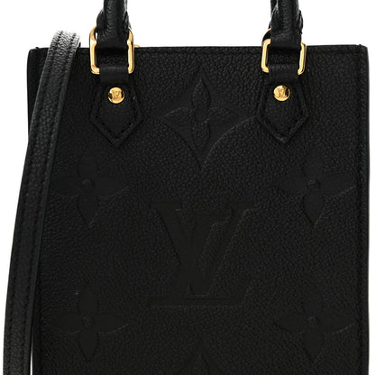 Louis Vuitton Empreinte Monogram Giant Petit Sac Plat Black 8 of 10