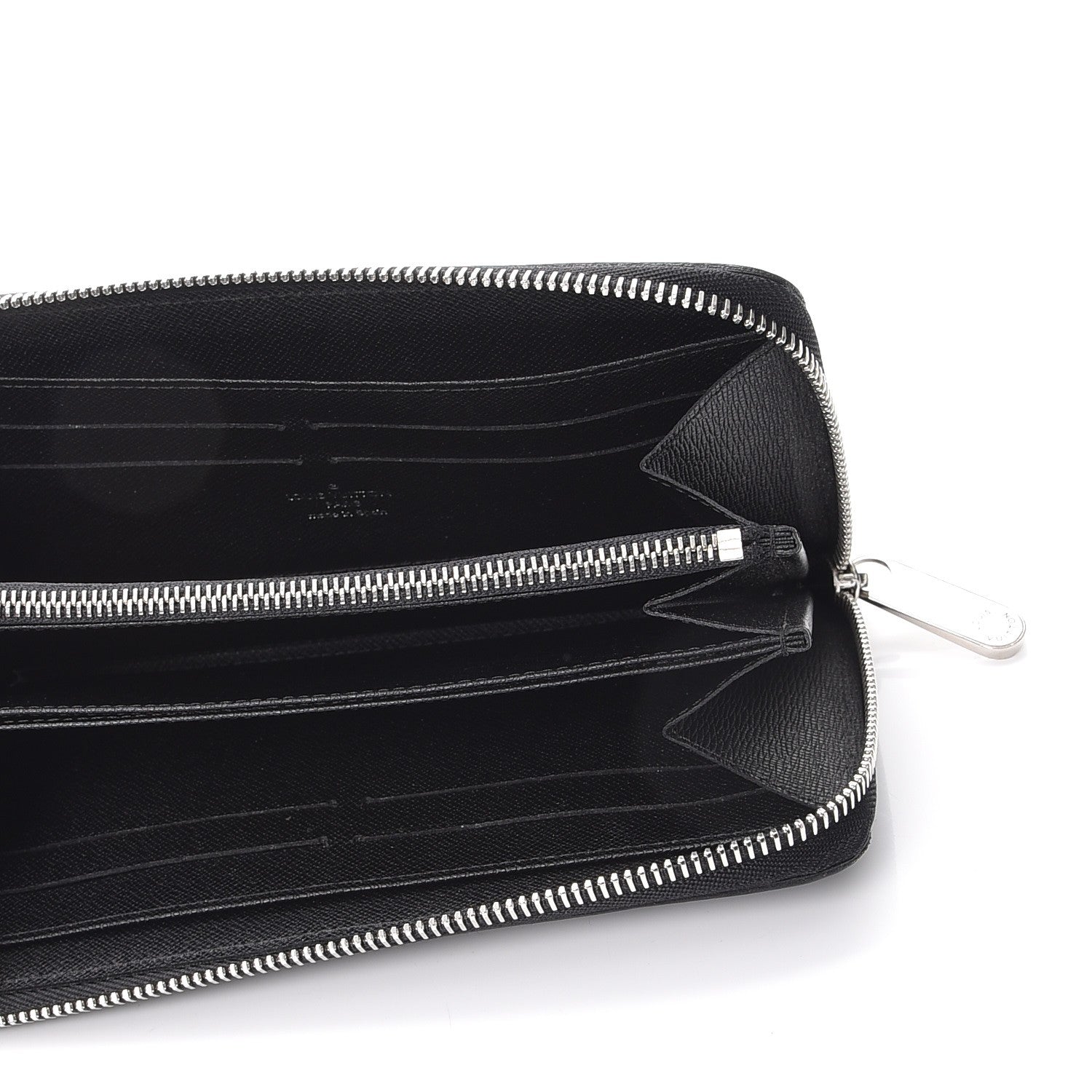Louis Vuitton Epi Zippy Wallet Black 5 of 7