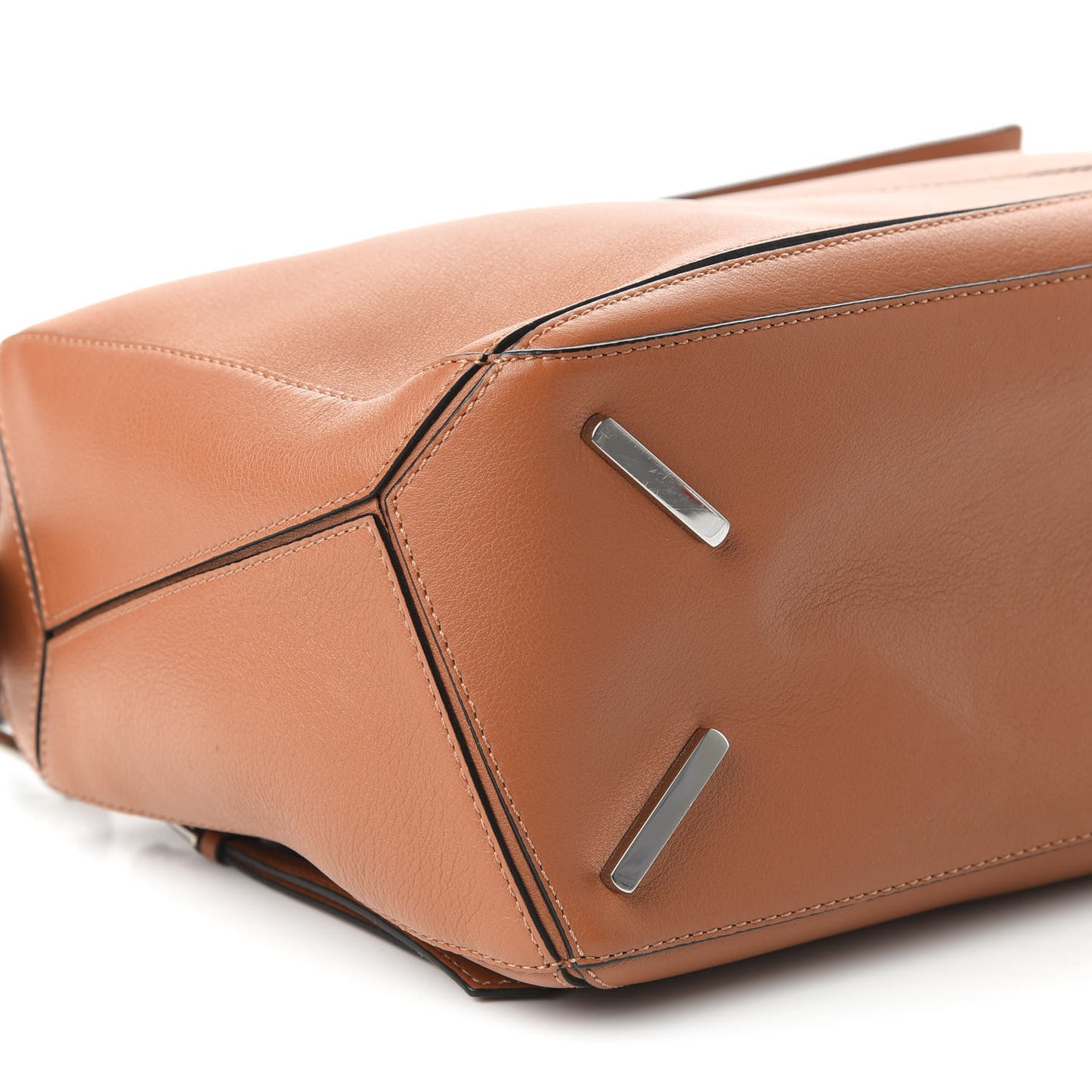 Calfskin Medium Puzzle Bag Tan
