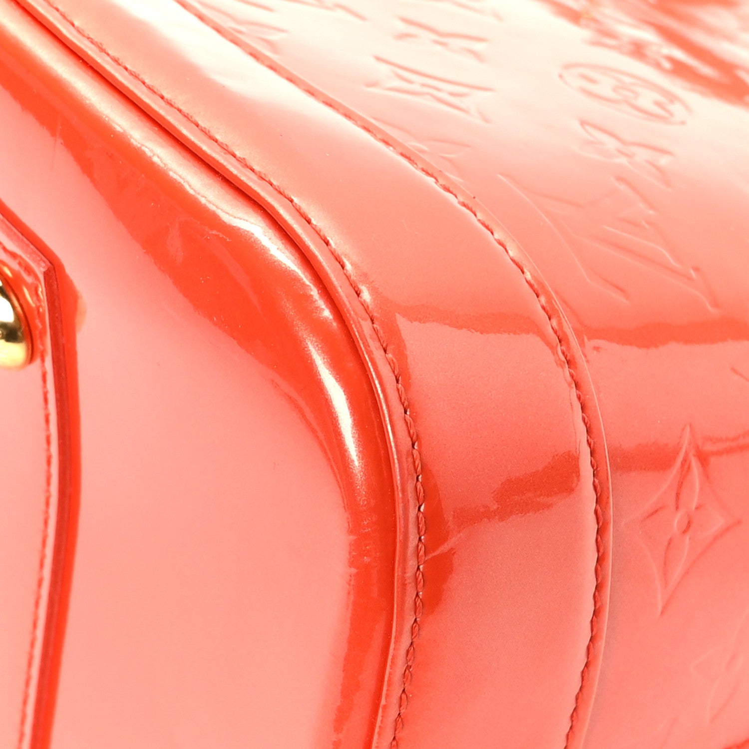 Louis Vuitton Vernis Alma GM Orange Sunset 10 of 10