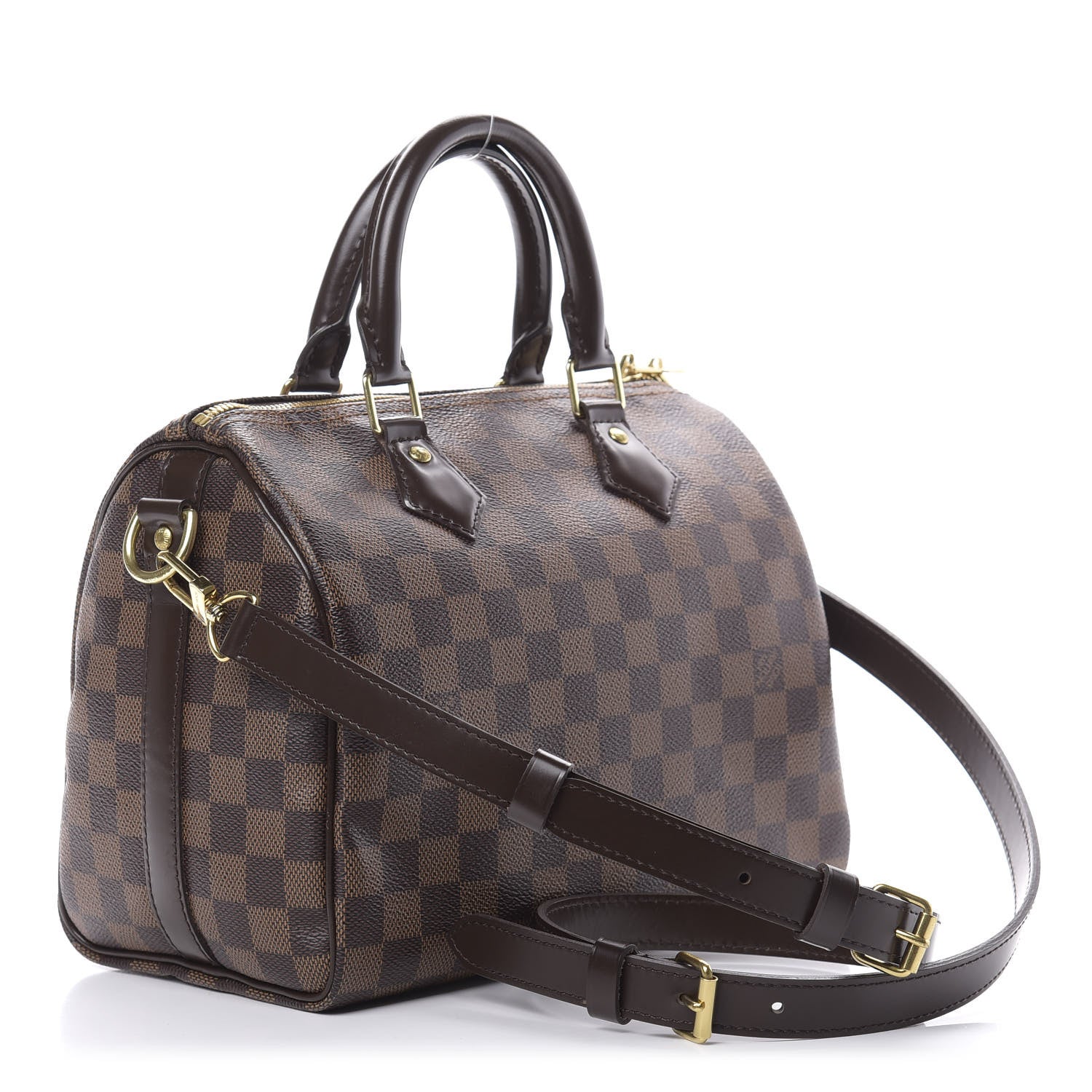Louis Vuitton Damier Ebene Speedy Bandouliere 25 4 of 13