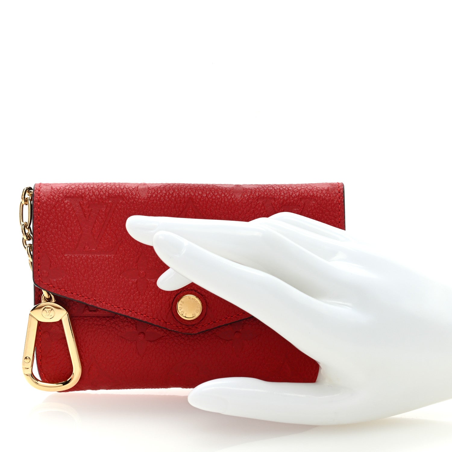 Louis Vuitton Empreinte Key Pouch Cherry 2 of 6