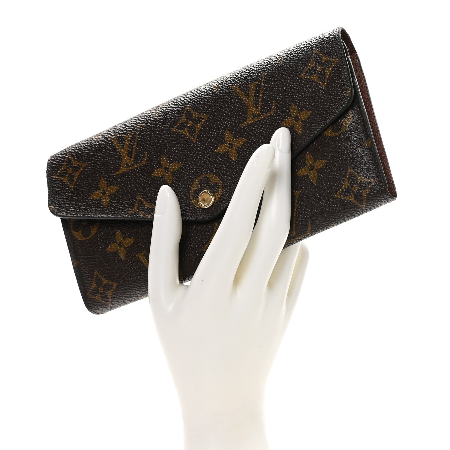 Louis Vuitton Monogram Sarah Wallet NM 2 of 9