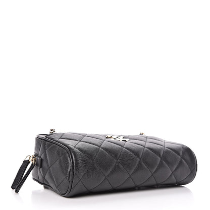 Chanel Caviar Quilted Small In & Out Camera Case Black 5 of 11