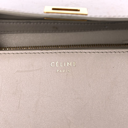 Celine Calfskin Medium Classic Box Flap Bag Clay 8 of 14