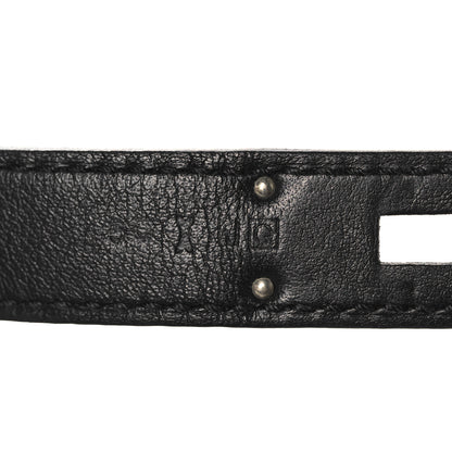 Hermes Swift Grain d'H Sac Berline 28 Black 6 of 10