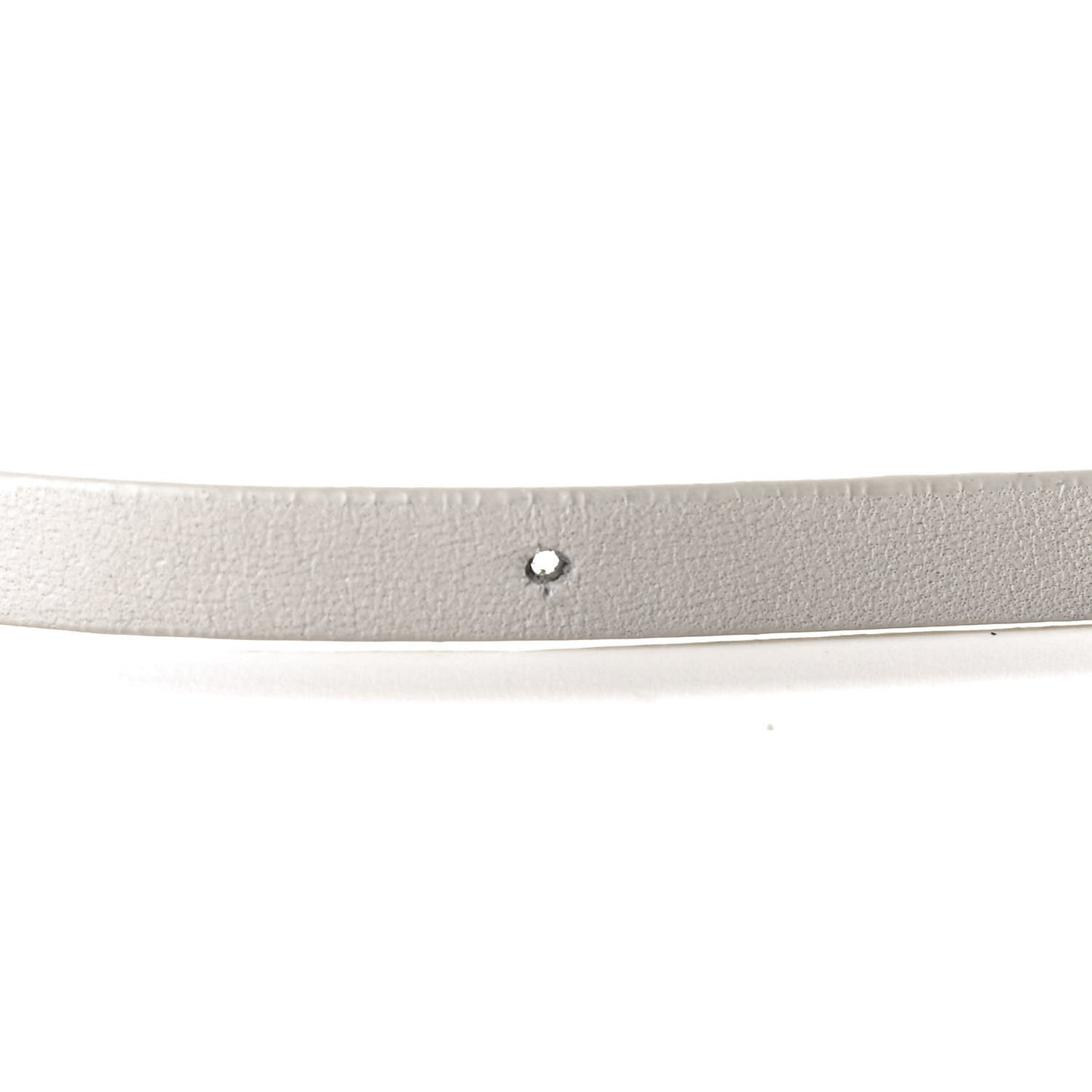 Nappa Belt White