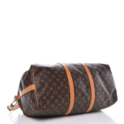 Louis Vuitton Monogram Keepall Bandouliere 50 5 of 20