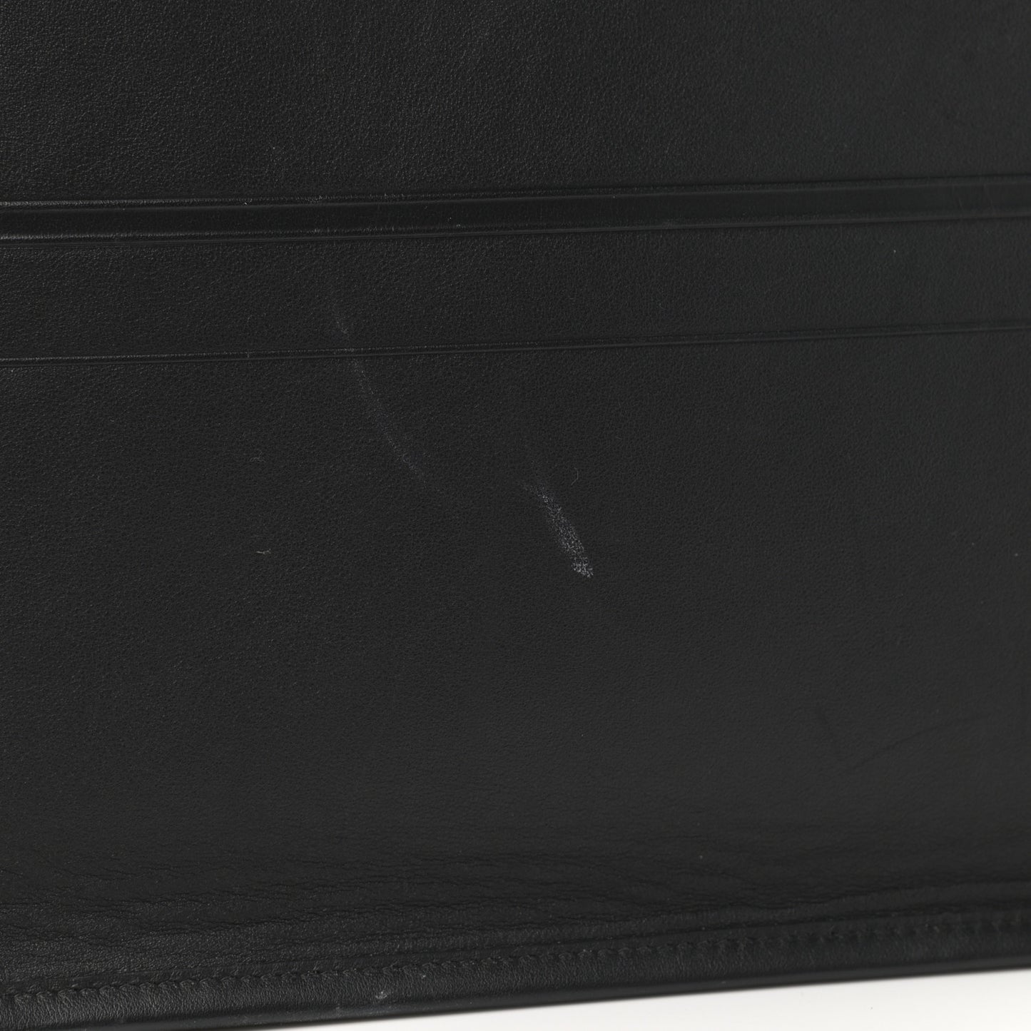 Calfskin Embossed Book Tote Black