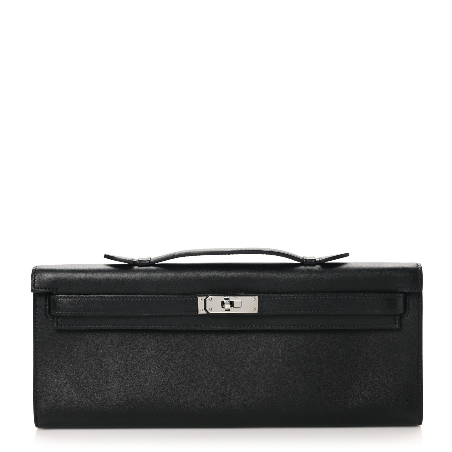 Swift Kelly Cut Clutch Pochette Black