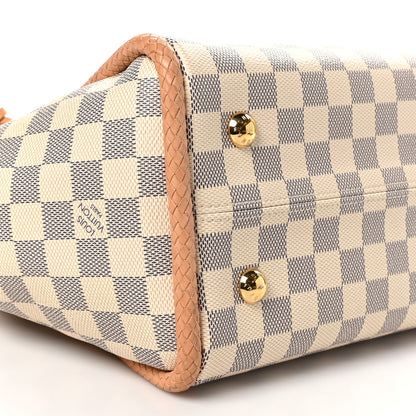 Louis Vuitton Damier Azur Propriano Rose Ballerine 8 of 9