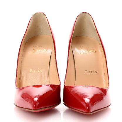 Christian Louboutin Patent Pigalle Follies 100 Pumps 36.5 Rouge De Mars 3 of 9