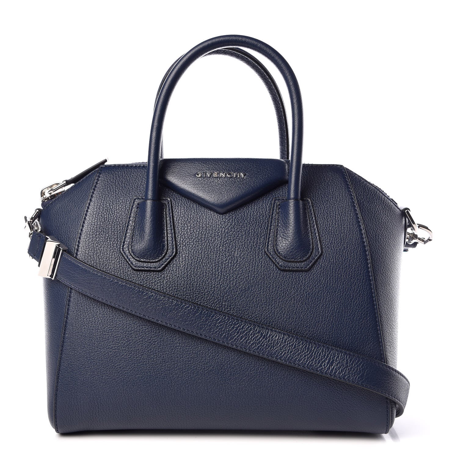 Givenchy Sugar Goatskin Small Antigona Night Blue 1 of 10