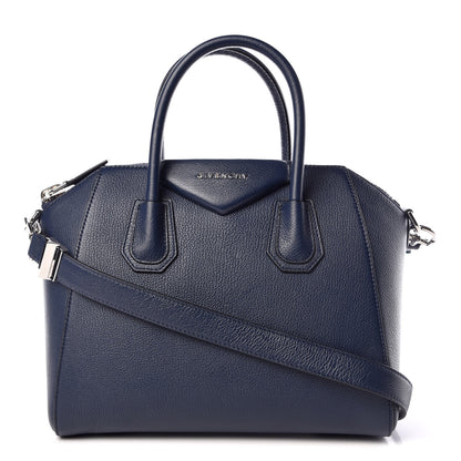 Givenchy Sugar Goatskin Small Antigona Night Blue 1 of 10